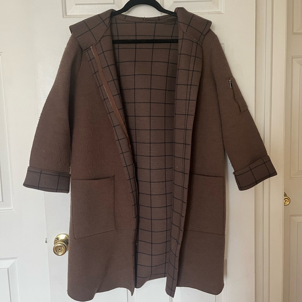 ✨Brown Fall Coat from Korea✨